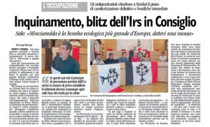 La Nuova Sardegna 4/10/2011
