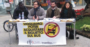 iRS - conf stampa biglietti sul bus