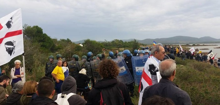 iRS partecipa alla manifestazione "Fermiamo la Trident Juncture"