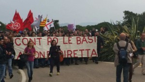 iRS partecipa alla manifestazione "Fermiamo la Trident Juncture"