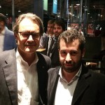 Artur Mas - Presidente della Catalunya e Simone Maulu delegato di iRS