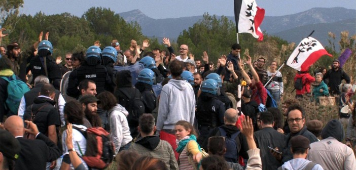 iRS partecipa alla manifestazione "Fermiamo la Trident Juncture"