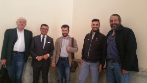 incontro all'università di Sassari con il Prorettore Omar Chessa.