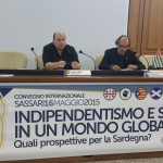 Jordi Miró, Presidente di Estat Català e Presidente de la Federació d’Entitats de la Mediterrània e Mauro Murgia - rappresentante dell'Abkhazia in italia