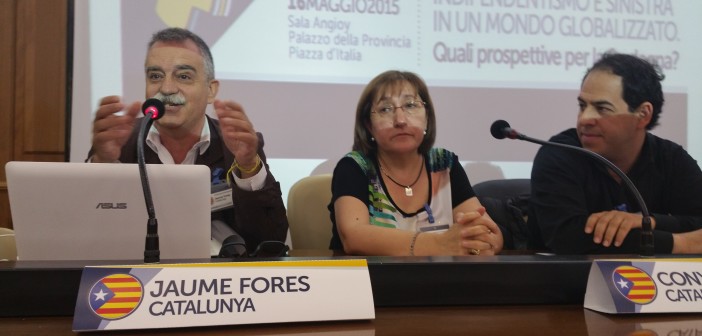 Jaume Fores - Membro dell'ass. Catalunya Sicilia e del Consiglio Nazionale di ERC