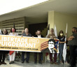 manifestazione di solidarietà al presidente Puigdemont (foto marcellosaba.com)